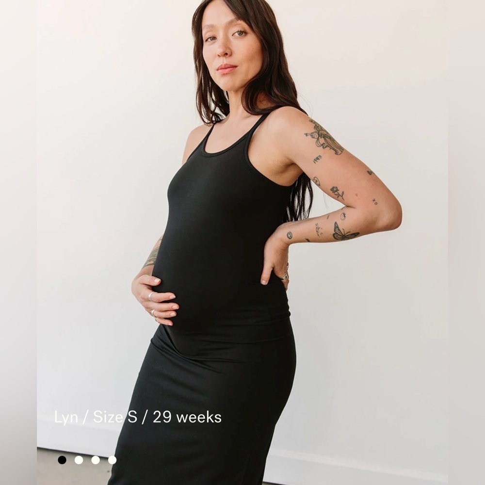 Everlasting Midi Tank Dress in Chocolate Brown